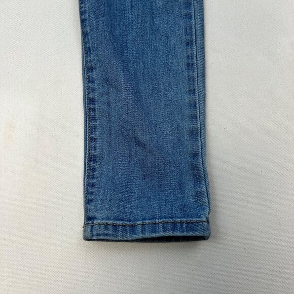 Flying Monkey Women’s Mid Rise Skinny Jeans Distressed Size 25 Waist - Picture 5 of 10